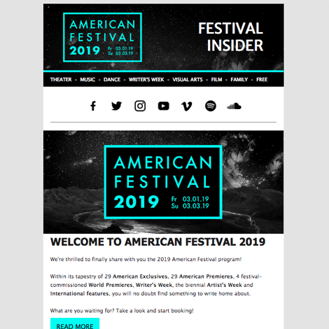 Festival Newsletter